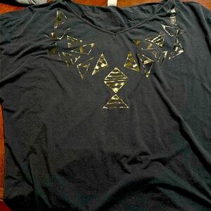 Zumba black oversized shirt